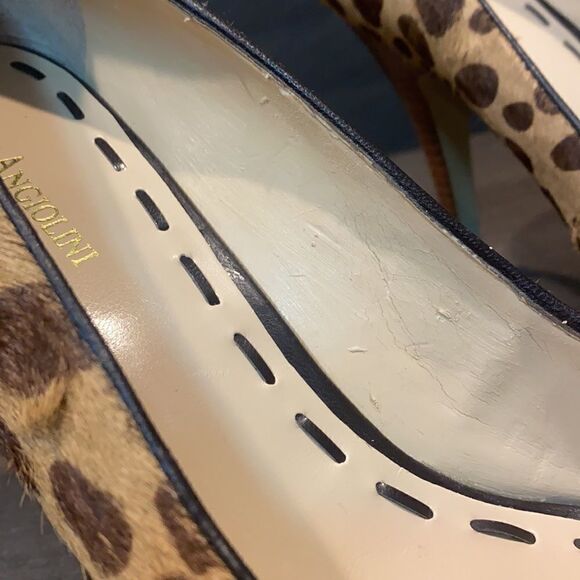 Enzo Angiolini Animal Print Sully High Heels Women’s 9.5 - Picture 8 of 12
